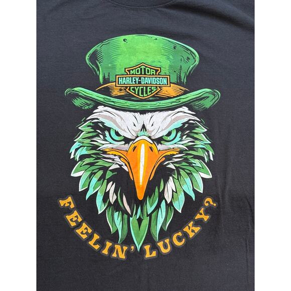 Harley Davidson Men's T Shirt Irish Graphic XXL Florida Berts - Picture 2 of 4